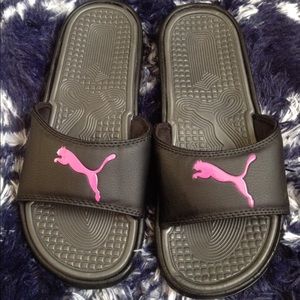 Puma slides never worn brand new